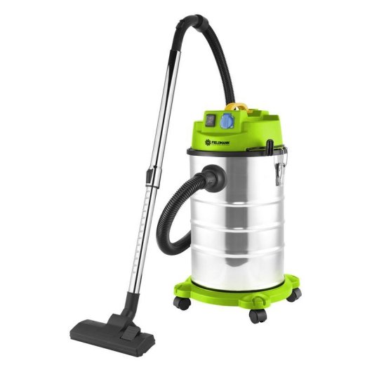 Nass- und Trockensauger Fieldmann FDU 2004-E 1400W 30L Edelstahl Zubehör
