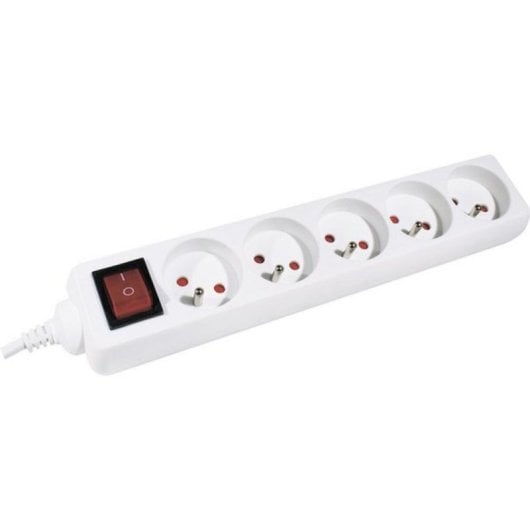 Multiprise Dexlan 808570 5 prises avec interrupteur et câble 4 m
