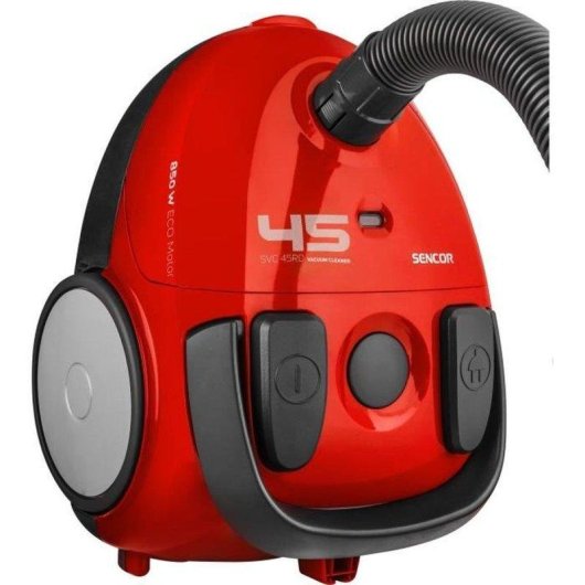 Aspirador com Saco Sencor SVC 45RD-EUE3 850W Vermelho