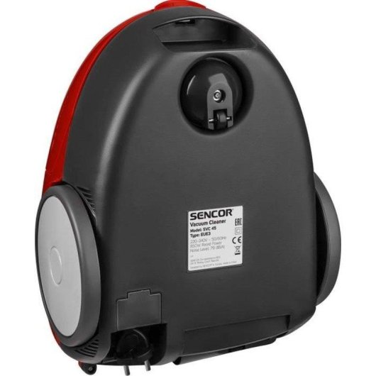 Aspirador com Saco Sencor SVC 45RD-EUE3 850W Vermelho