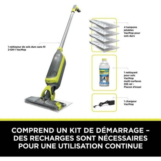 Akku Staubsauger Shark Vacmop VM200EU 85W 10 Minuten Wischfunktion