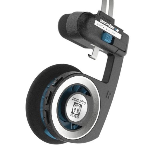 Casque Koss Porta Pro Wireless 2.0 Bluetooth sans fil, micro, 20 h, noir