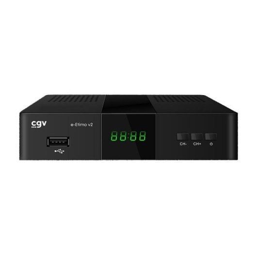 Receptor/Grabador TDT CGV e-Etimo V2 DVB-T2 HD USB Time Shifting