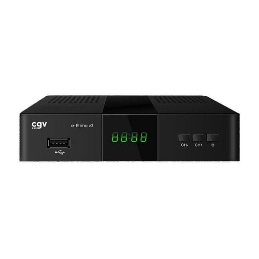 Receptor/Grabador TDT CGV e-Etimo V2 DVB-T2 HD USB Time Shifting