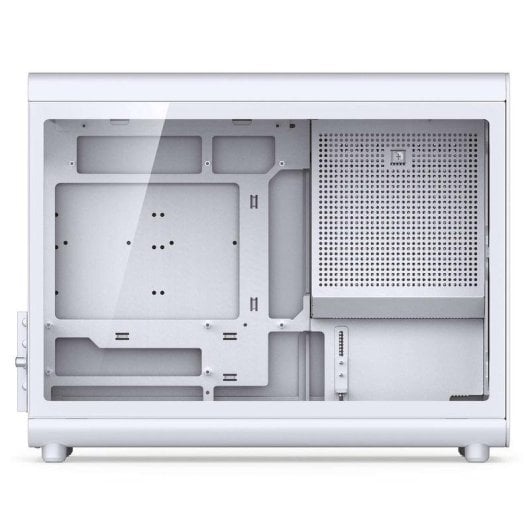 Boîtier PC Jonsbo D33 Wood Blanc Verre Trempé Micro ATX Acier