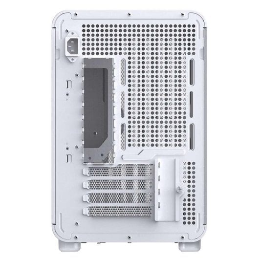 Boîtier PC Jonsbo D33 Wood Blanc Verre Trempé Micro ATX Acier