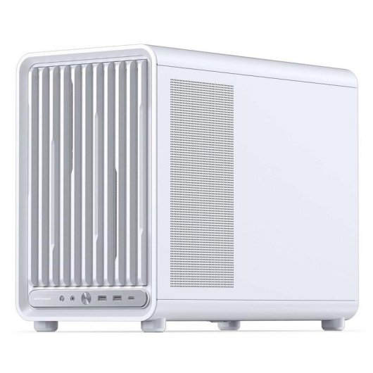 Boîtier PC Jonsbo D33 Standard Micro ATX Mini Tour Verre Trempé Blanc