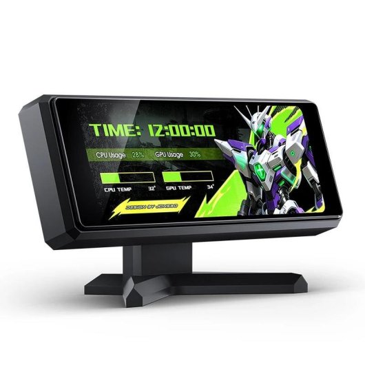 Monitor PC Jonsbo DS339 9,16" Full HD IPS USB Nero Compatto 300cd/m²