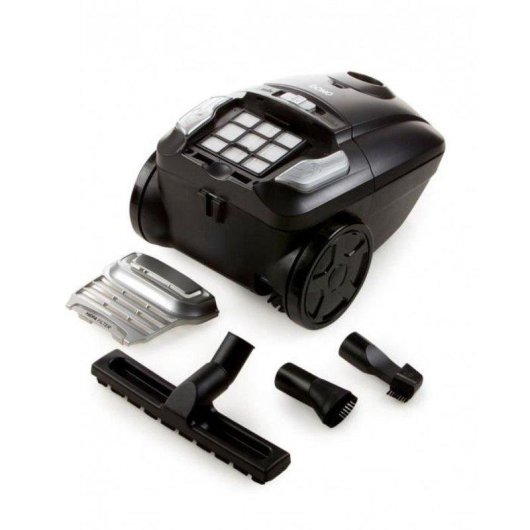 Aspirador com Saco Domo DO7285S 700W HEPA H12 3L 69dB Cinzento