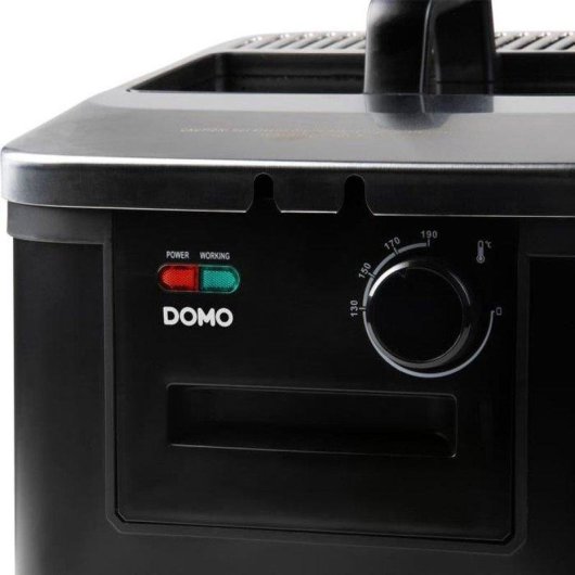 Fritteuse Domo DO545FR Sichtfenster 4L 2000W Temperaturregelung