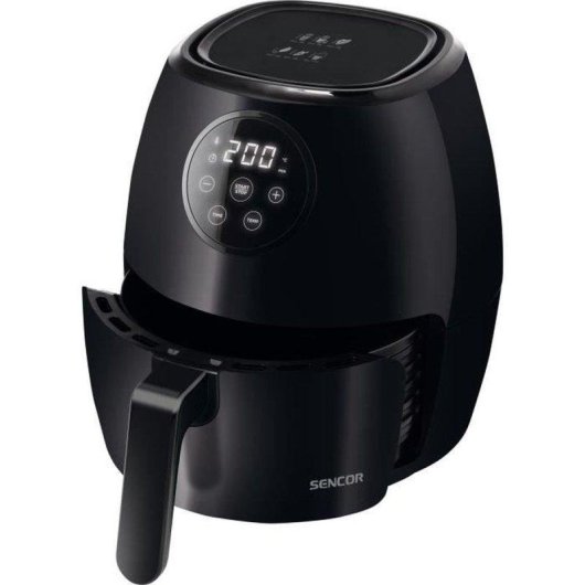Airfryer Sencor SFR 5030BK 3,5L 1300W Écran Tactile LED Minuteur Antiadherent