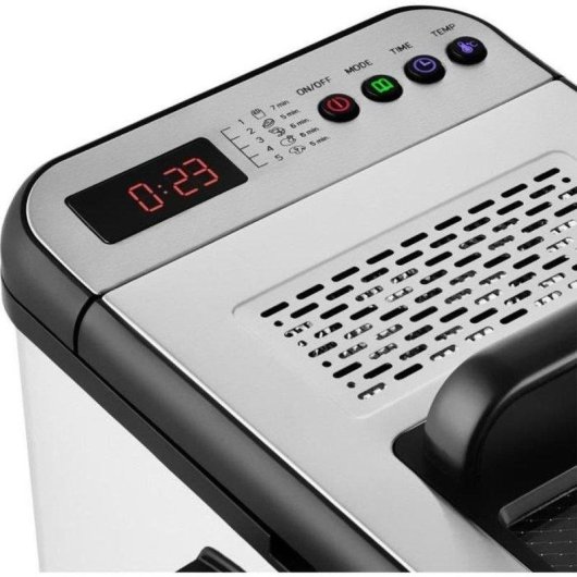Fritteuse Sencor SFR 8200SS Sichtfenster 3,2L 2200W Edelstahl