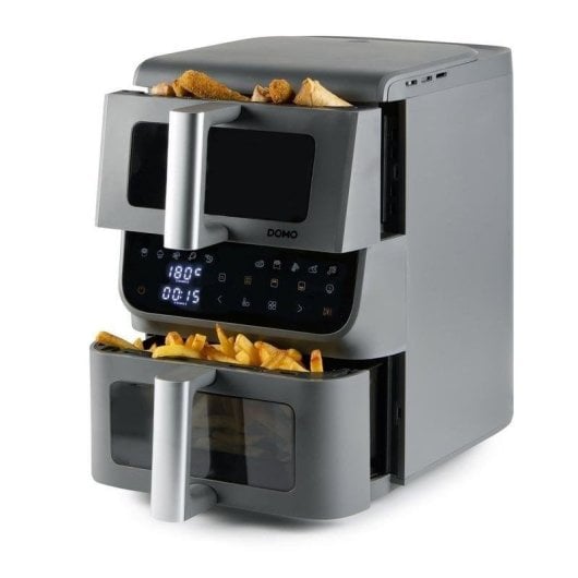 Airfryer Domo DO550FR Double panier 10 L 2500 W