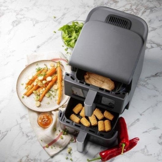 Airfryer Domo DO550FR Double panier 10 L 2500 W