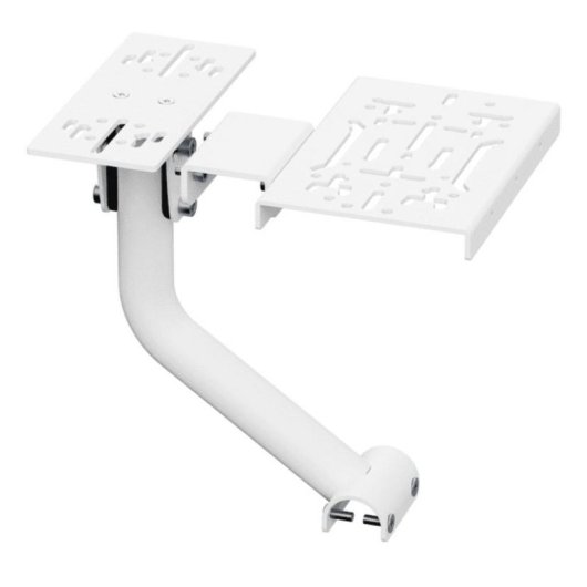 Support levier de vitesse NitroKart OP-NK2-GSHW blanc acier