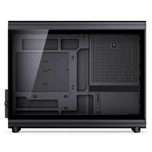 Boîtier PC Jonsbo D33 Wood Noir Micro ATX Verre Trempé Acier