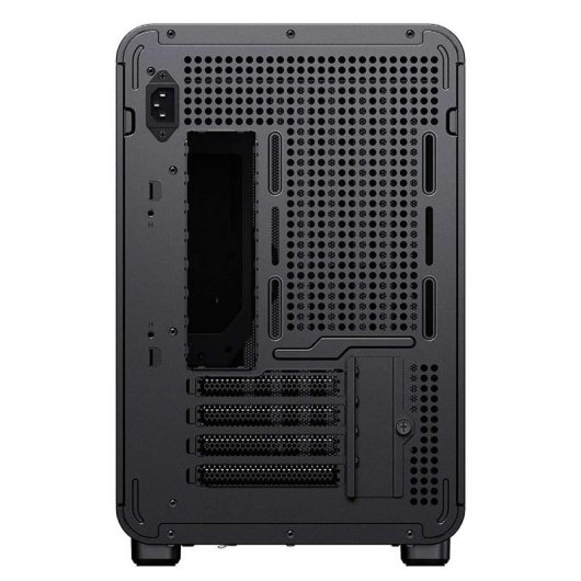 Boîtier PC Jonsbo D33 Wood Noir Micro ATX Verre Trempé Acier