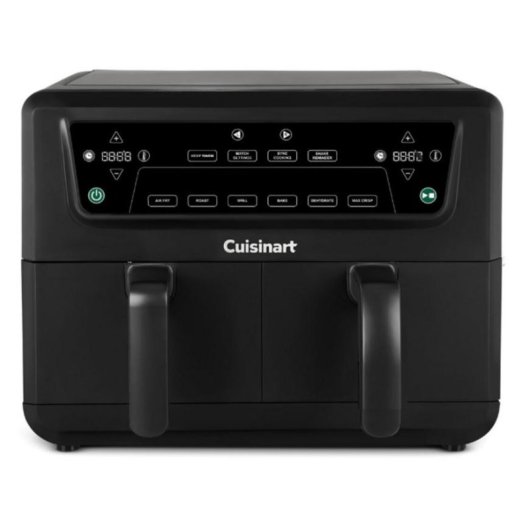 Airfryer Cuisinart AFD10OBLE XXL Double Panier 10,4L 2400W Céramique Anti-PFAS