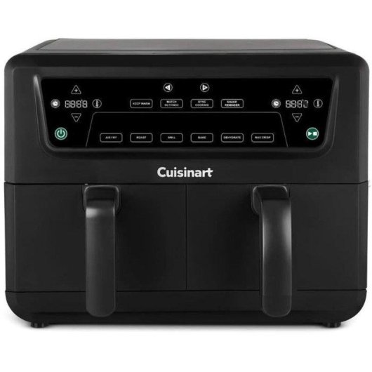 Airfryer Cuisinart AFD10OBLE XXL Double Panier 10,4L 2400W Céramique Anti-PFAS