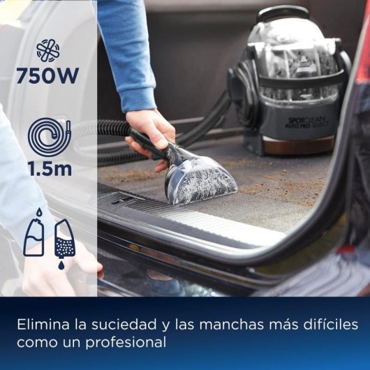 Aspirateur à Main Bissell Spotclean Auto Pro Select 750W Double Réservoir 2,8L/2,2L
