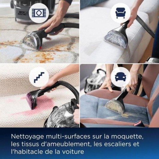 Aspirateur à Main Bissell Spotclean Auto Pro Select 750W Double Réservoir 2,8L/2,2L