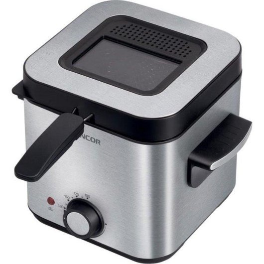 Friteuse Sencor SFR 6200SS 1,5L 900W Fenêtre Acier Inoxydable