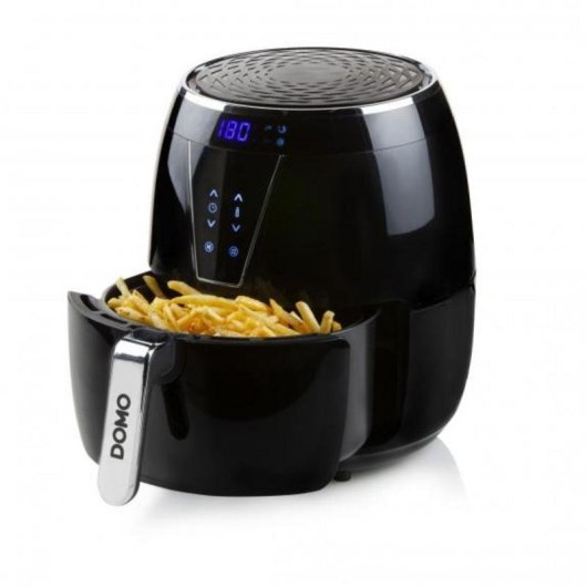 Airfryer Domo DO532FR 4L 2000W LCD 8 Programmes Panier Amovible Sécurité