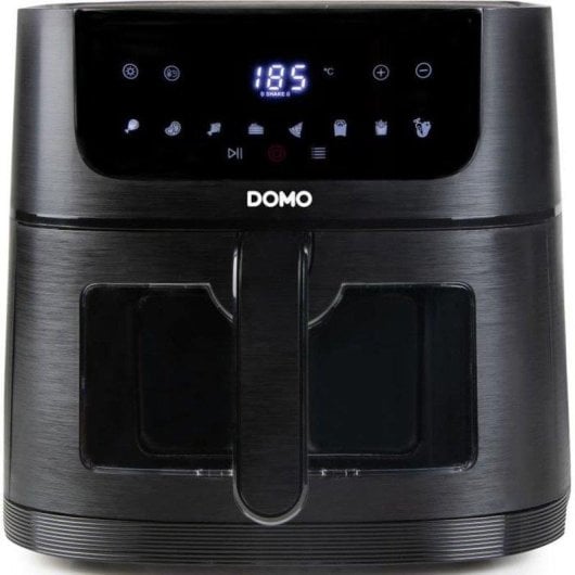 Airfryer Domo DO540FR 6L 1500W Écran Tactile 8 Programmes Fenêtre