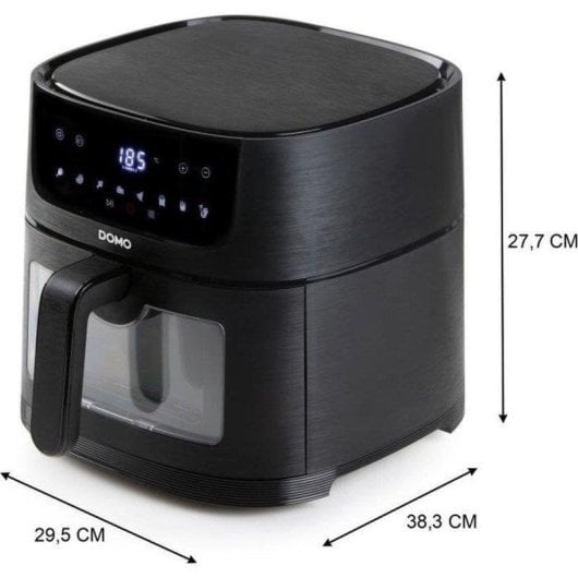 Airfryer Domo DO540FR Fenêtre 6 L 1500 W avec Écran Tactile