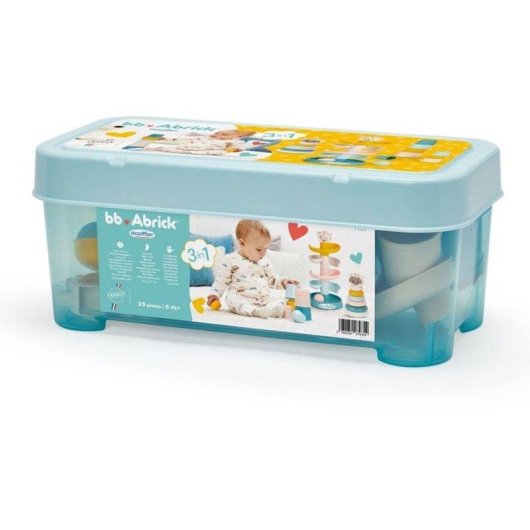 Conjunto de atividades Ecoiffier Bb Abrick 7935 3 em 1