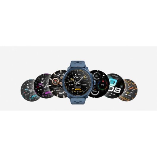 DOOGEE Anymoving M1 Pro Bluetooth GPS 50mm Preto Smartwatch AMOLED