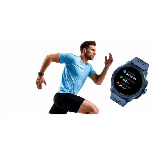DOOGEE Anymoving M1 Pro Bluetooth GPS 50mm Preto Smartwatch AMOLED