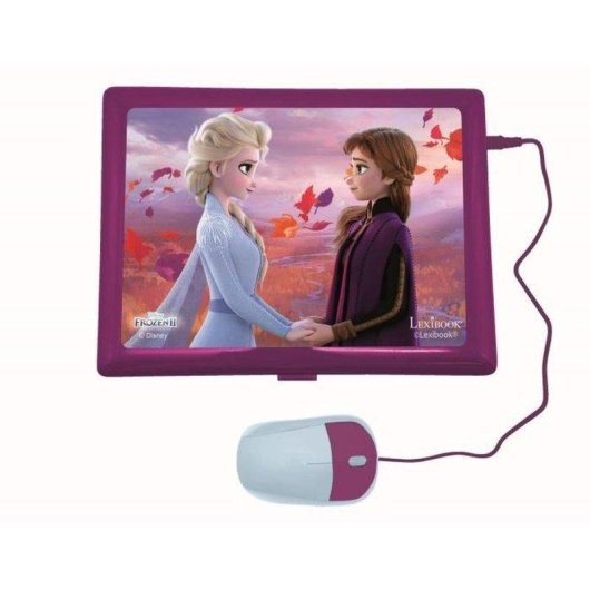 Ordinateur éducatif Lexibook Frozen JC598FZI1 bilingue FR/EN avec souris