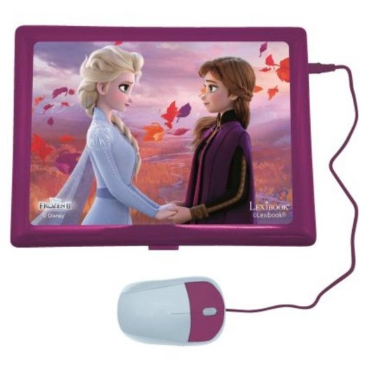 Ordinateur éducatif Lexibook Frozen JC598FZI1 bilingue FR/EN avec souris