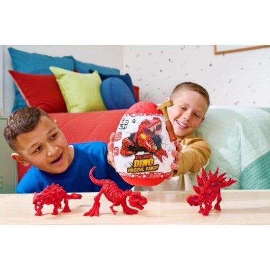 Kit de excavación de dinosaurios Zuru Robo Alive Volcán y Fósiles S2 con luces y sonidos