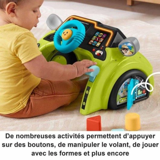 Centre dactivites Fisher-Price My First Car Smart Stages
