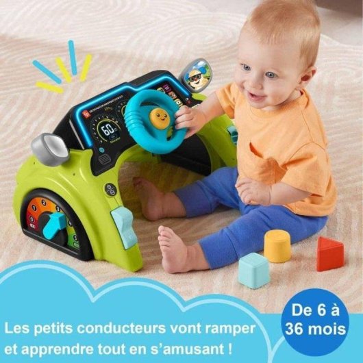 Centre dactivites Fisher-Price My First Car Smart Stages