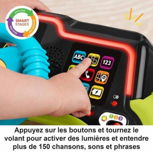 Centre dactivites Fisher-Price My First Car Smart Stages