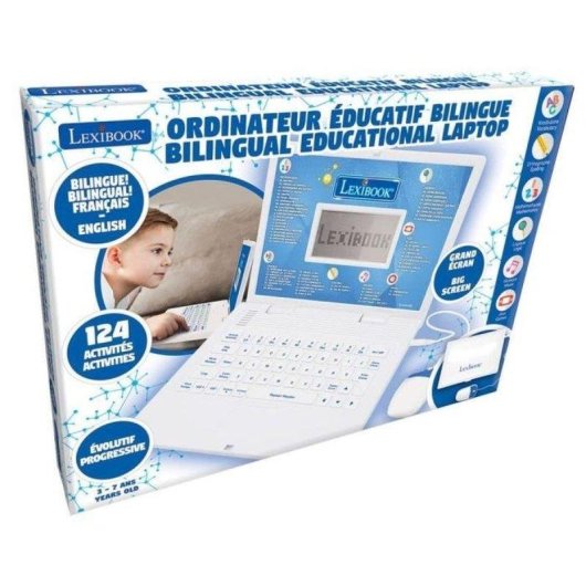Ordinateur portable Lexibook Power Kid Educatif Bilingue