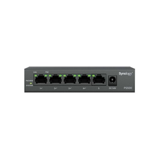 Switch Synology PS500 PoE+ 5 Ports