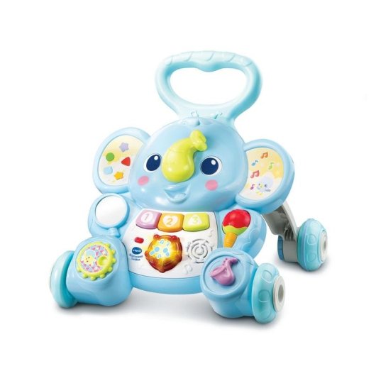 Caminador para bebé VTech Baby Elephanteau Trottino Azul 9-36 meses