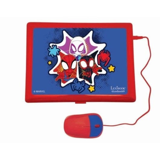 Laptop educativo Lexibook Spider-Man bilingue FR/EN