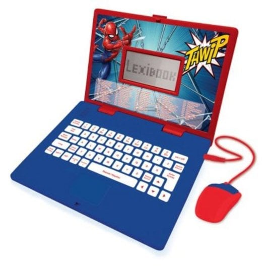 Laptop educativo Lexibook Spider-Man bilingue FR/EN