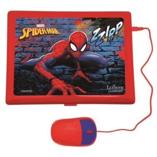 Laptop educativo Lexibook Spider-Man bilingue FR/EN