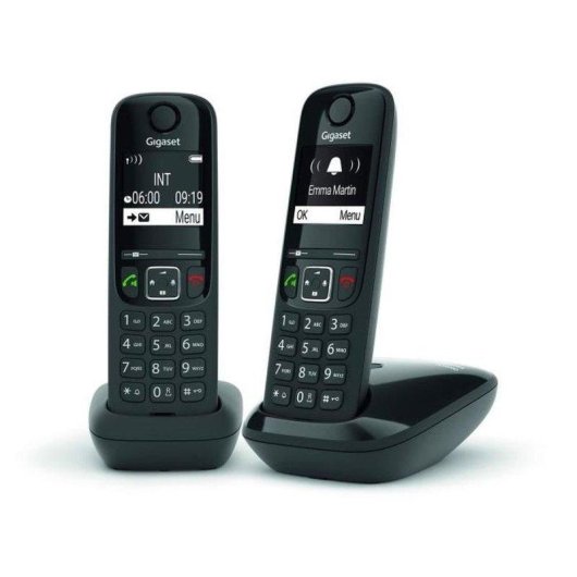 Téléphone DECT AS690 Duo Gigaset avec haut-parleur