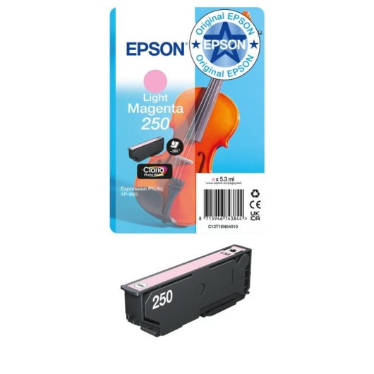 Cartuccia inchiostro Epson 250 Claria Photo HD Magenta