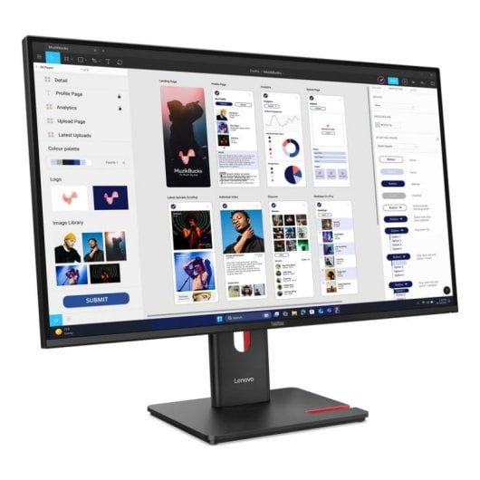 Monitor Lenovo ThinkVision T32UD-40 31,5" UltraHD 4K 60Hz IPS USB-C höhenverstellbar