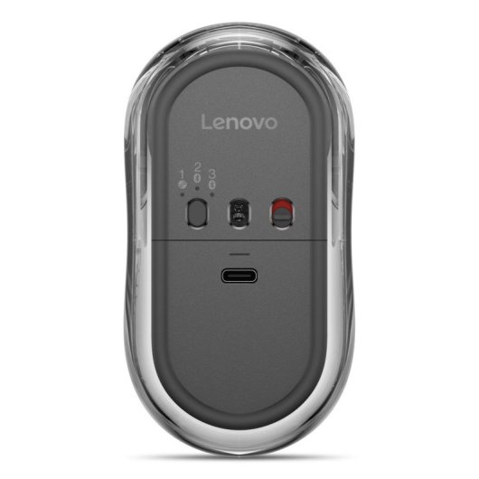 Rato Lenovo 8000 Bluetooth USB 4000 DPI Cinzento Recarrregável Ambidestro