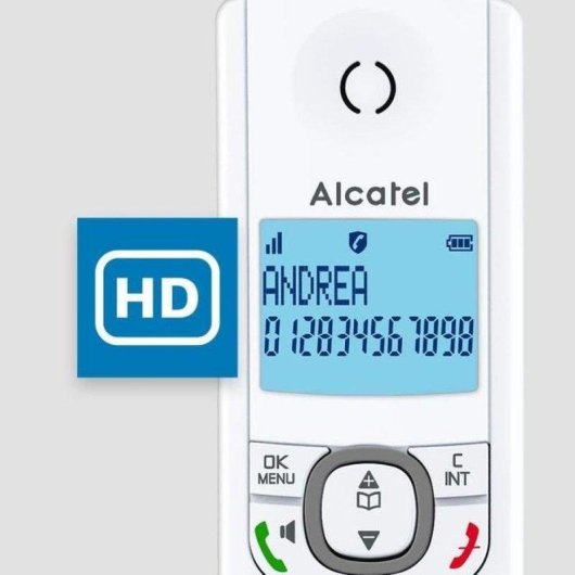 Teléfono Inalámbrico DECT Alcatel F530 Duo Azul 2 Terminales