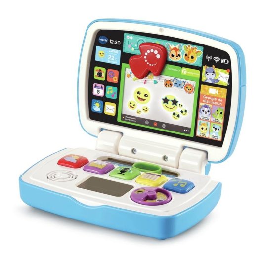 Computador educativo Vtech Baby Ordi Des Découvertes Azul interativo